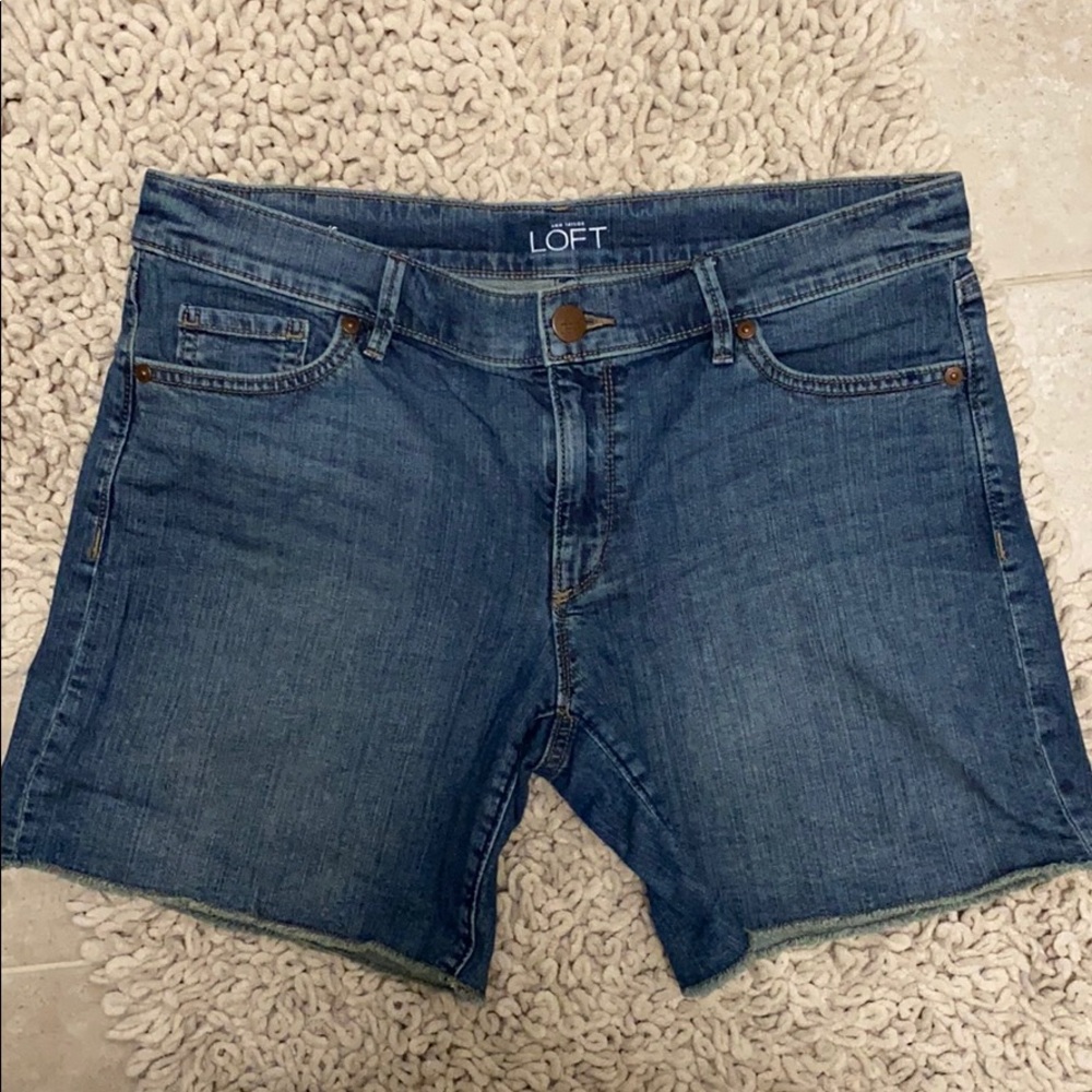 Ann Taylor loft jean shorts